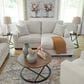 Ashley Greenbriar Stationary Sofa Chaise in Ivory, , large