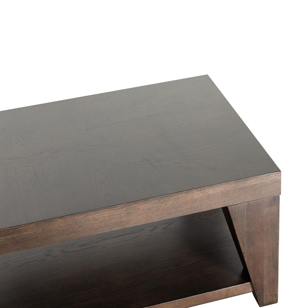 Waltham Laurel Creek Cocktail Table with Casters in Espresso, , large