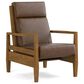 Stickley Furniture Surrey Hills Push Back Recliner in Morganton Cola, , large