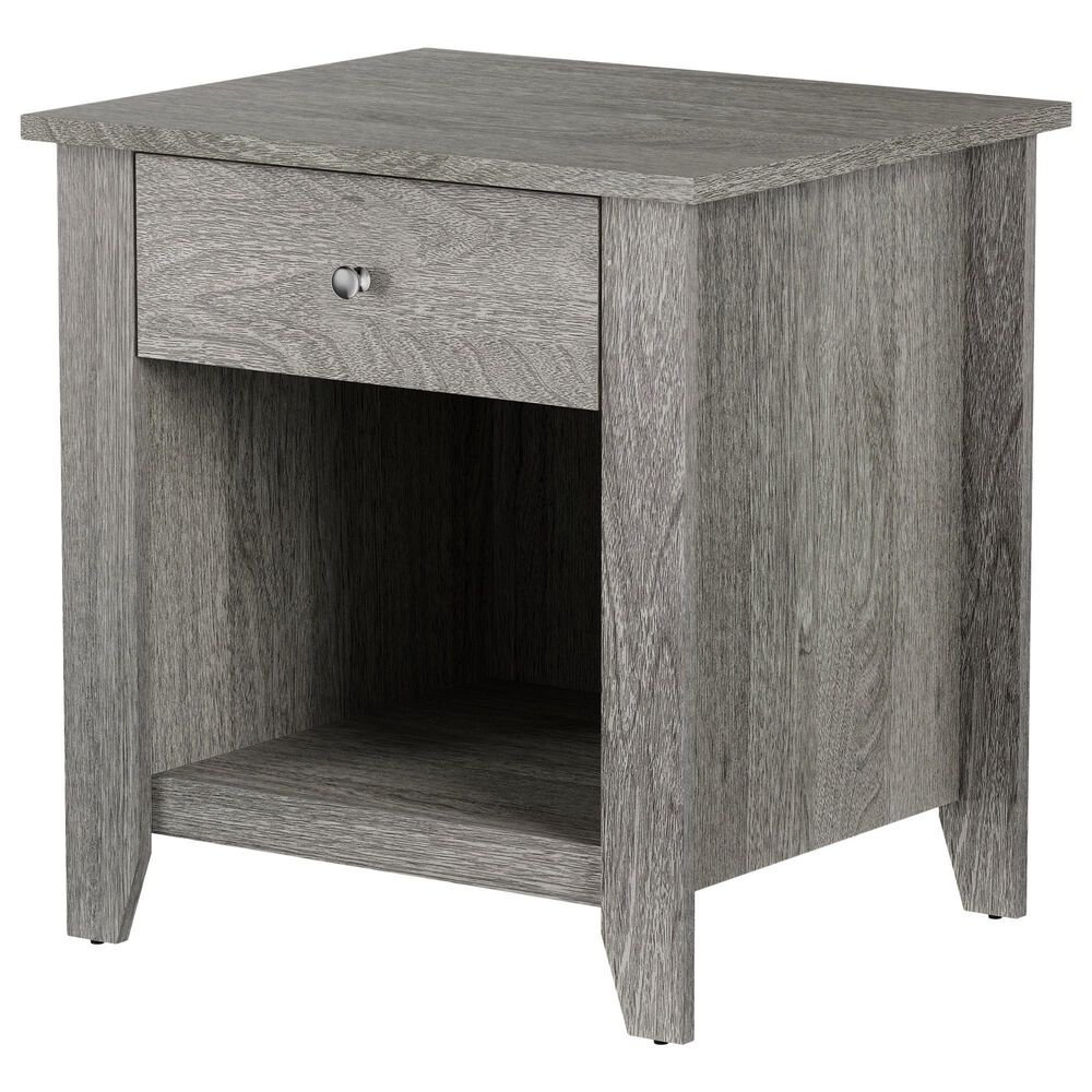 Timberlake Hastings Home 1-Drawer End Table in Gray, , large