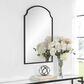 Uttermost 36" Wall Mirror in Satin Black, , large