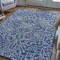Feizy Belfort 9" x 12" Navy Area Rug, , large