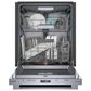 Bosch 2-Piece Kitchen Package with 21.6 Cu. Ft. 3-Door French Door Refrigerator and Bar Handle Dishwasher in Stainless Steel, , large