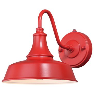 Vaxcel Dorado 9" 1-Light Outdoor Wall Sconce in Red, , large