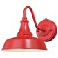 Vaxcel Dorado 9" 1-Light Outdoor Wall Sconce in Red, , large