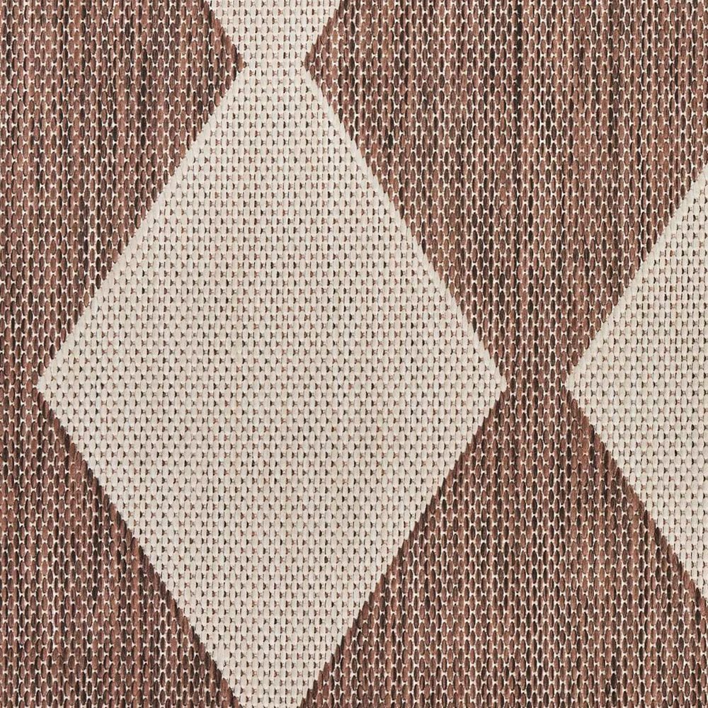 Nourison Positano Geometric Natural 7&#39; x 10&#39; Indoor/Outdoor Area Rug, , large