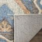 Safavieh Micro-Loop Southwestern 4" x 6" Blue and Beige Area Rug, , large