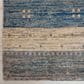 RIZZY Spectrum Gray, Dark Blue, Teal, Rust, Cream, Beige and Ivory 3" x 5" Area Rug, , large