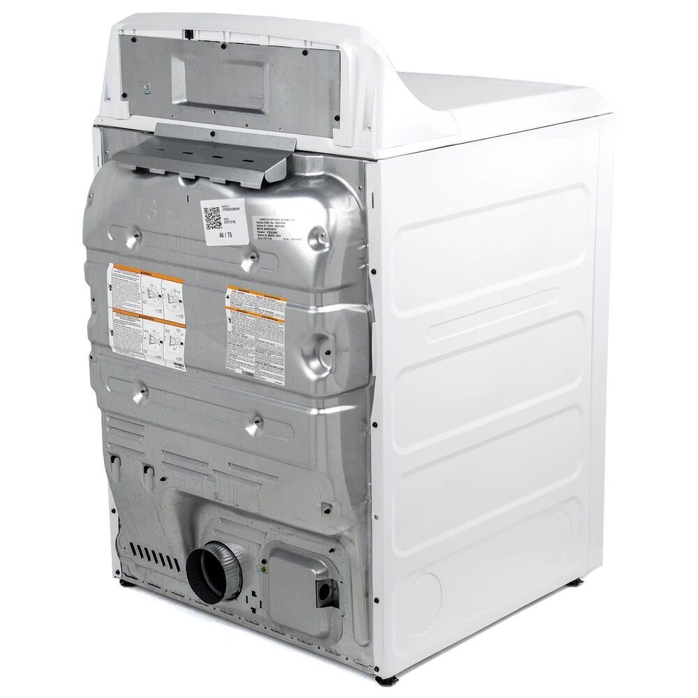 GE Appliances 4.2 Cu. Ft. Commercial Top Load Washer and 7.4 Cu. Ft. Electric Dryer Laundry Pair in White, , large