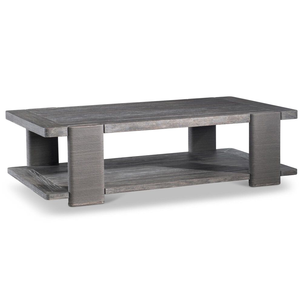Bernhardt Andros Outdoor Cocktail Table in Smoked Truffle and Oxford Brown, , large