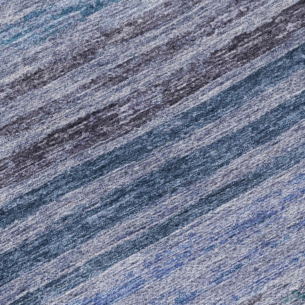 Dalyn Rug Company Karaj KJ4 2&#39;3&quot; x 7&#39;6&quot; Blue Indoor/Outdoor Runner, , large