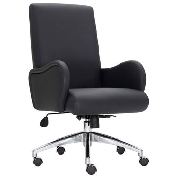 Bernhardt Patterson Office Chair in Black, , large