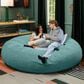 Jaxx Cocoon 6" Oversized Bean Bag Chair in Turquoise, , large