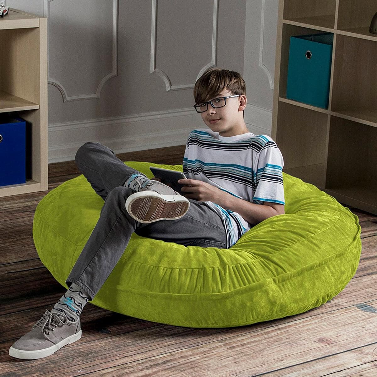 Low bean top bag