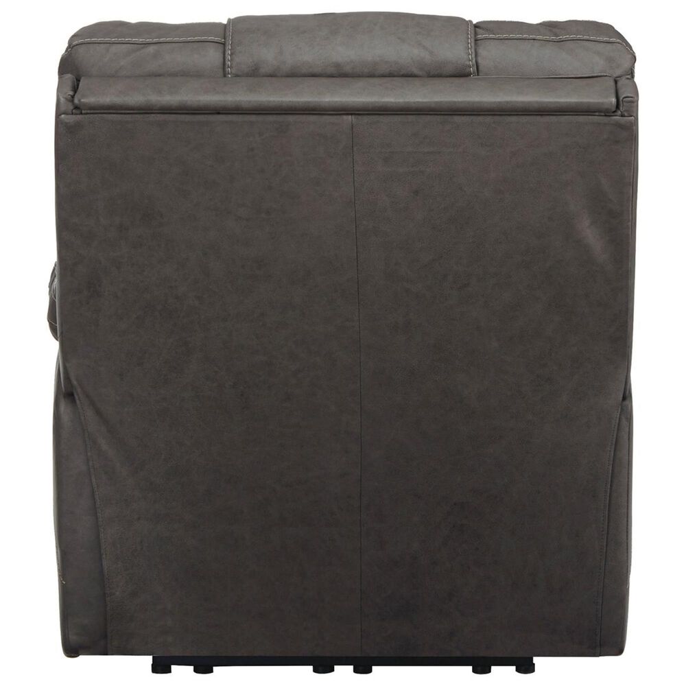 Ashley Wurstrow Power Recliner with Adjustable Headrest in Smoke, , large