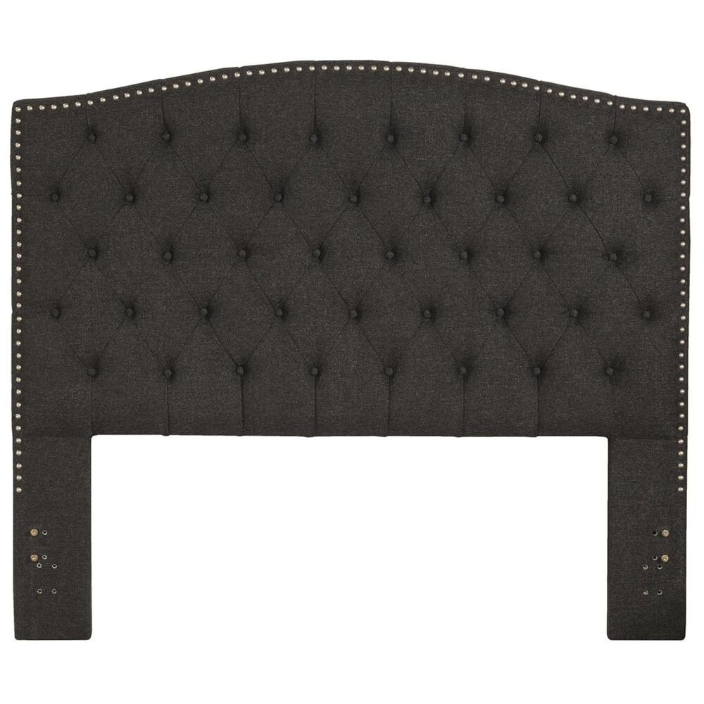 Richlands Furniture Lila Queen Headboard in Onyx, , large