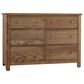 Viceray Collections Fundamentals 5-Piece Full Bedroom Set in Natural, , large