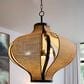 Quorum Monroe 3-Light Pendant in Matte Black, , large
