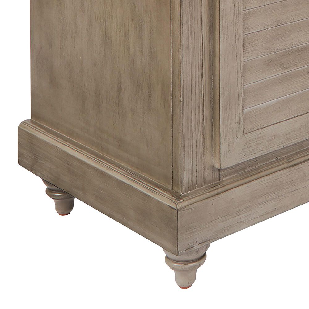 OSP Home Dover Storage Bench in Antique Gray, , large