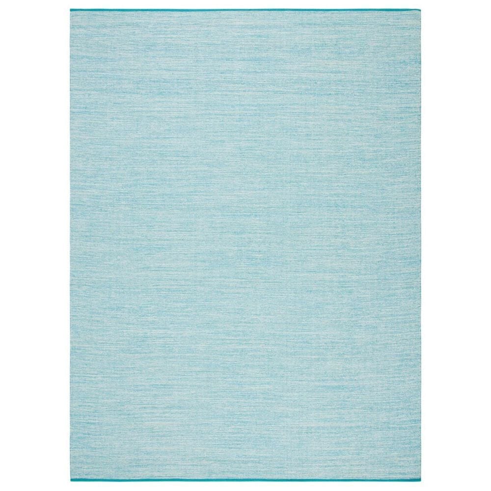 Safavieh Montauk 9" x 12" Aqua and Blue Area Rug, , large