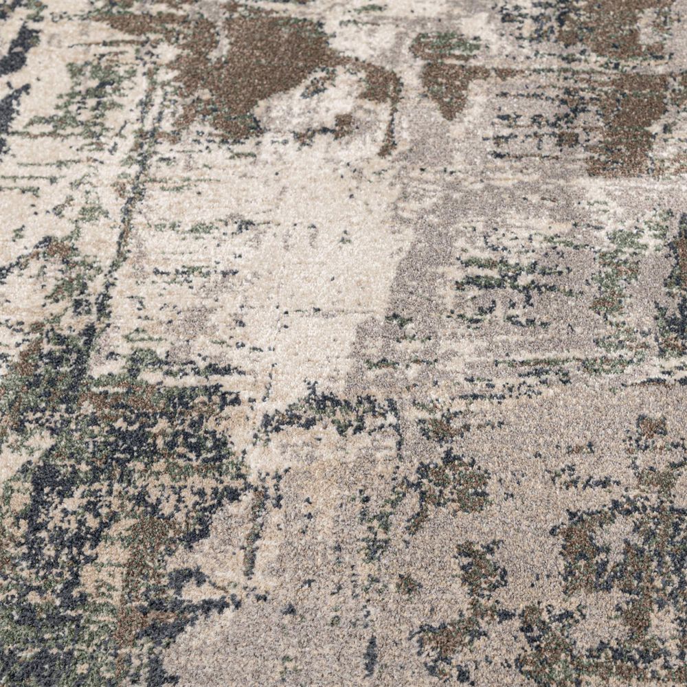 Central Oriental Montville Desmonia 7&#39;10&quot; x 9&#39;10&quot; Storm and Vintage Blue Area Rug, , large
