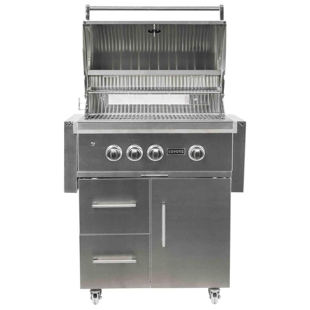 Coyote Outdoor 30&quot; Natural Gas Grill with Cart in Stainless Steel, , large