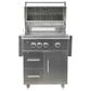 Coyote Outdoor 30" Natural Gas Grill with Cart in Stainless Steel, , large