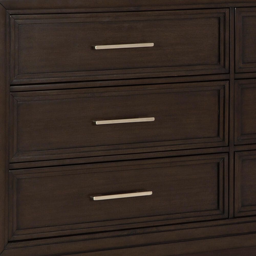 Ashley Neymorton 6-Drawer Dresser in Dark Grayish Brown, , large