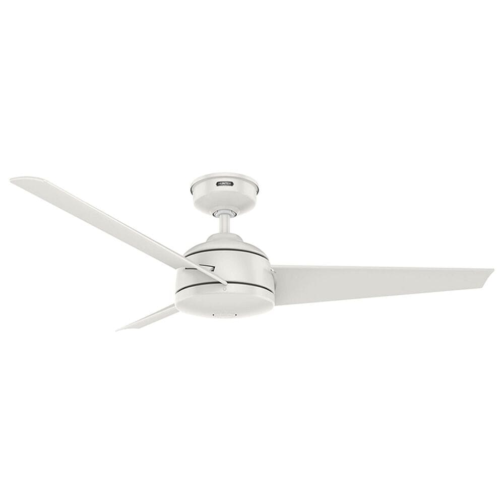 Hunter Trimaran 52" Outdoor Ceiling Fan in Fresh White, , large
