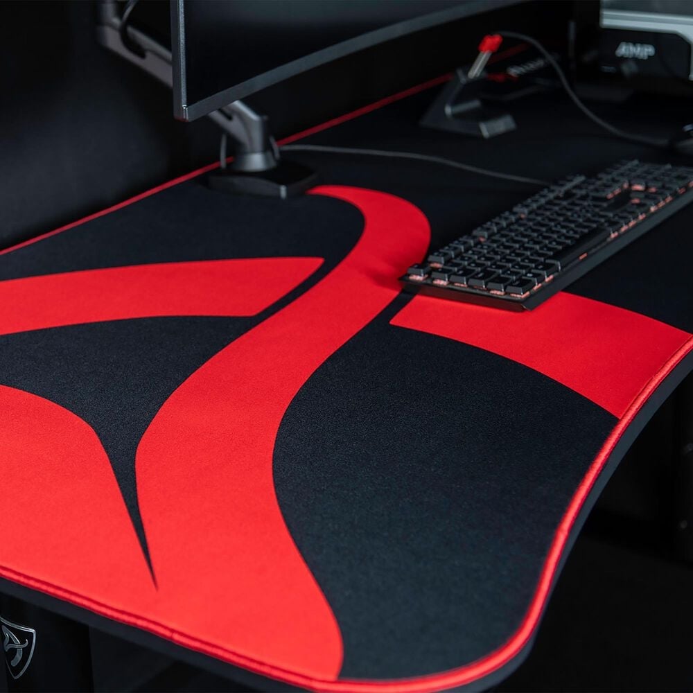Arozzi Arena Gaming Desk in Black, , large