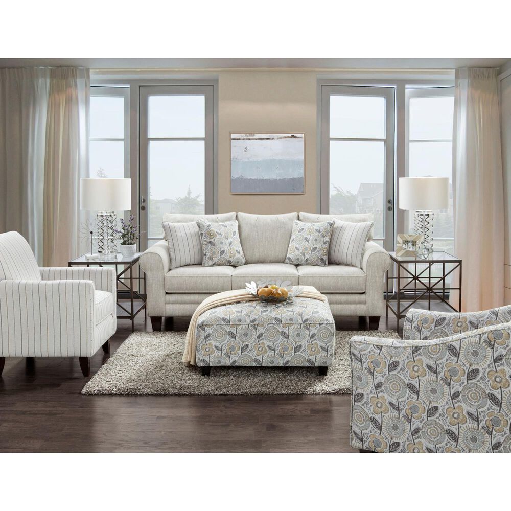 Xenia Vandy Heather Accent Chair in Faya and Espresso, , large