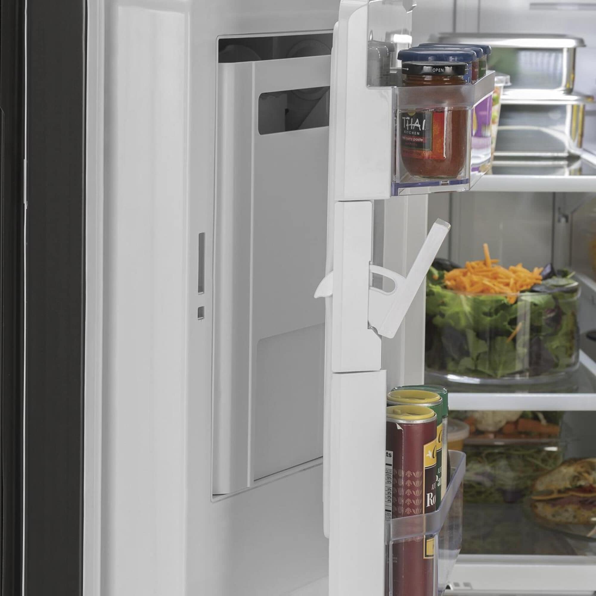 Ge black slate side on sale by side refrigerator