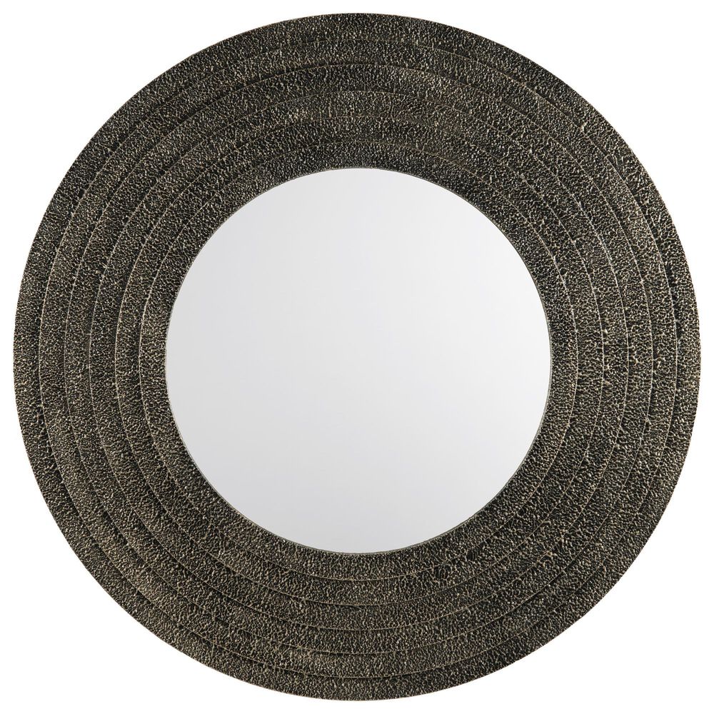 Slatehouse Orbit Wall Mirror in Black, , large