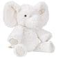 Lambs and Ivy Plush Elephant Marshmallow in White and Gold, , large