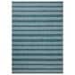 Loloi Easton Teal and Fog 7"10" x 10" Indoor/Outdoor Area Rug, , large