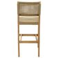 Zuo Modern Corde Patio Barstool in Beige, , large