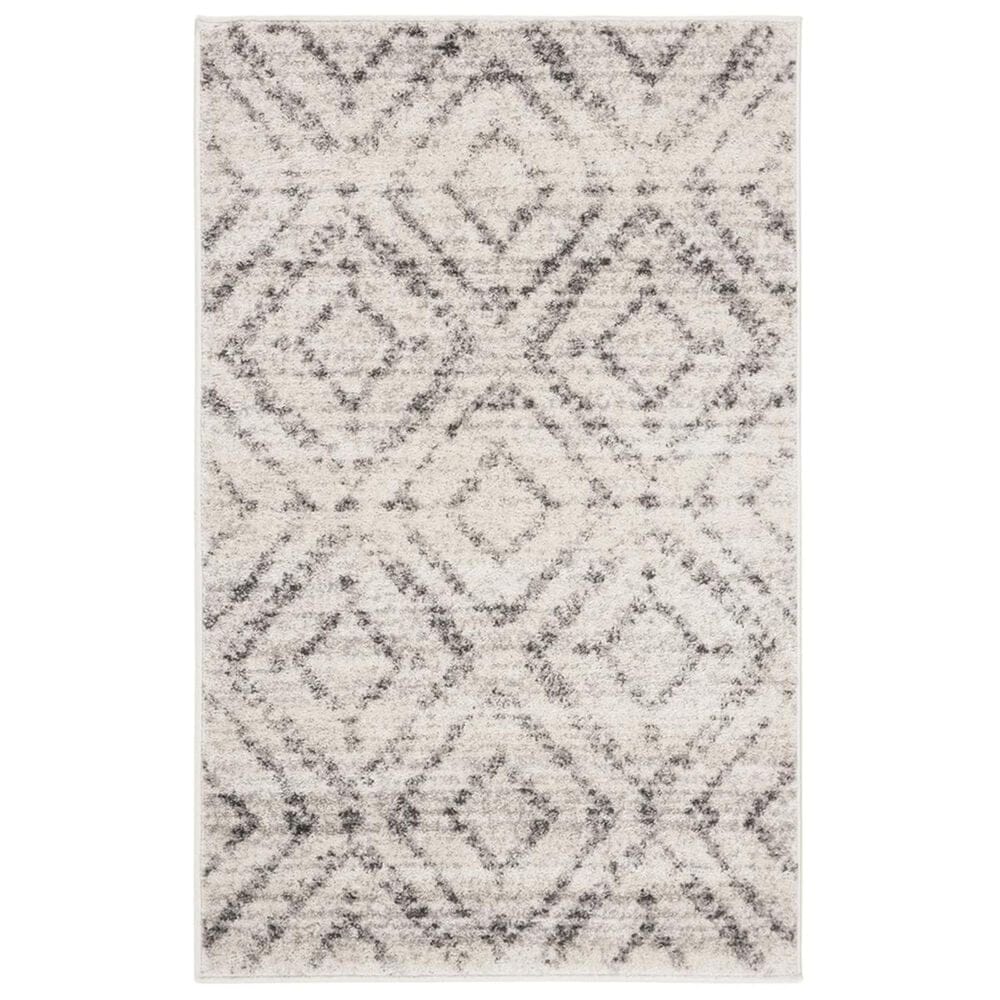 Safavieh Adirondack ADR131C 2"6" x 4" Light Grey and Grey Runner, , large