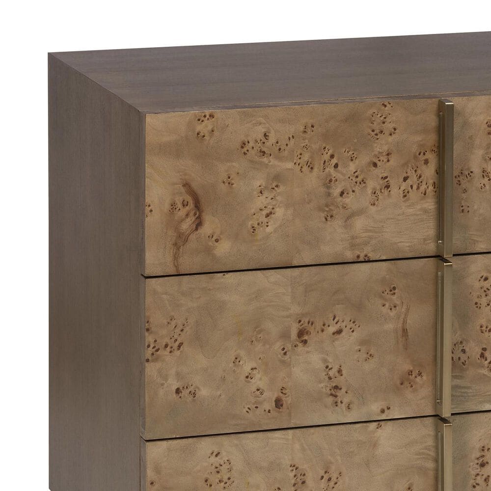 Vanguard Furniture Nova 3 Drawer Nightstand in Saddle, , large