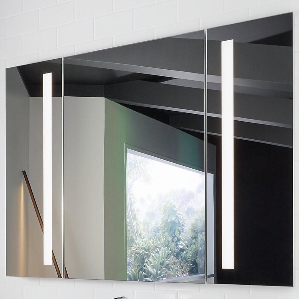 Kohler Verdera 40" x 30" Lighted Medicine Cabinet in Aluminum, , large