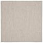 Nourison Courtyard Ivory and Silver 5" Square Indoor/Outdoor Area Rug, , large