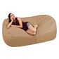 Jaxx 7" Giant Bean Bag Sofa in Camel, , large