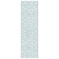 Dalyn Rug Company Soft Essentials Floral Sky 2"3" x 7"6" Indoor/Outdoor Runner, , large