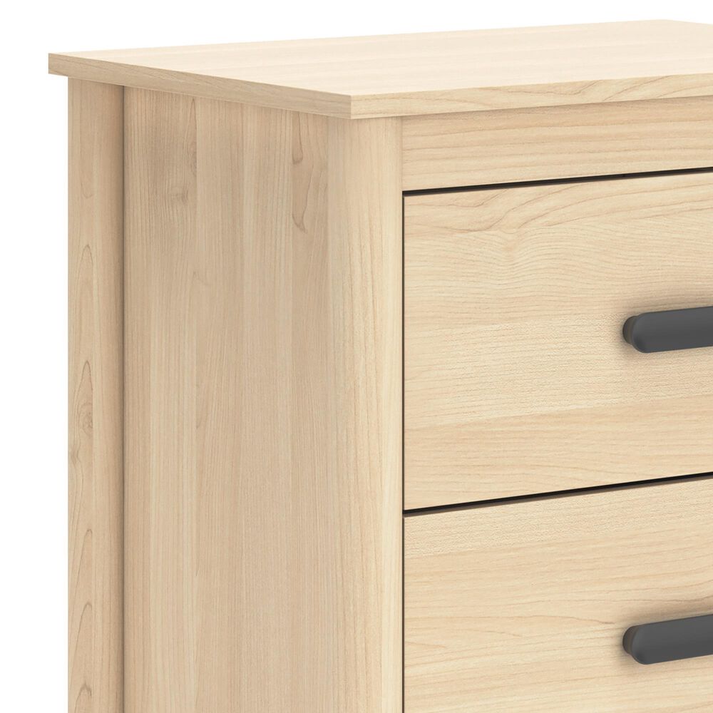 Ashley Cabinella 2-Drawer Nightstand in Tan, , large