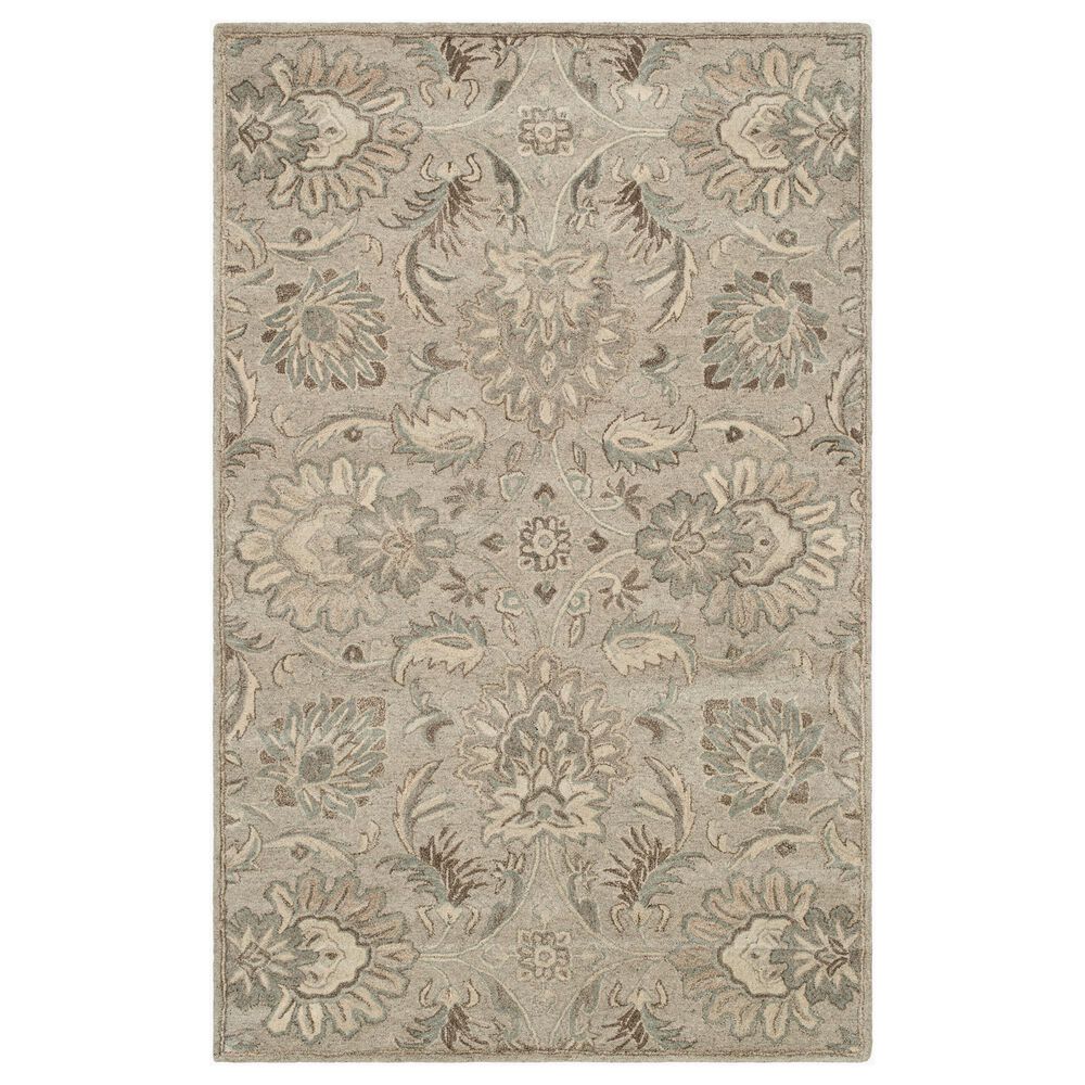 Surya Caesar 8" x 11" Medium Gray and Brown Area Rug, , large
