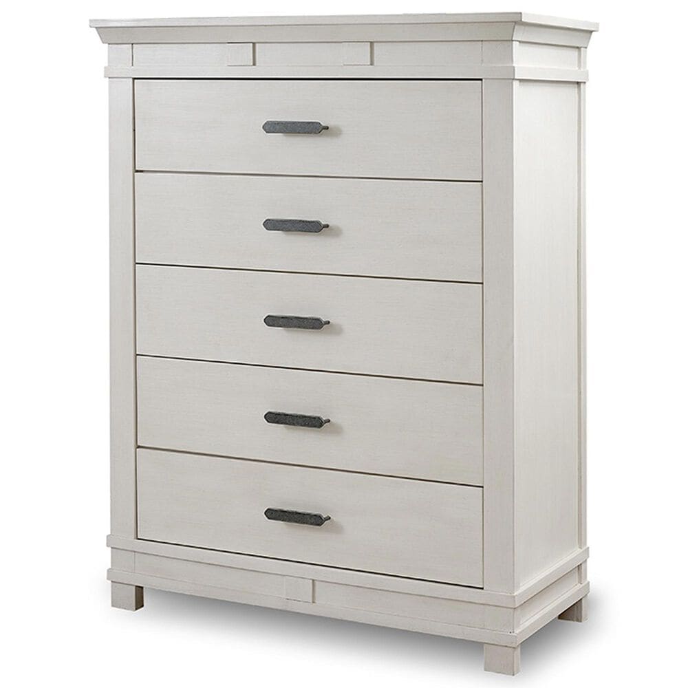 Sorelle Furniture Brookfield Elite 5-Drawer Chest in Brushed Ivory, , large