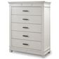 Sorelle Furniture Brookfield Elite 5-Drawer Chest in Brushed Ivory, , large