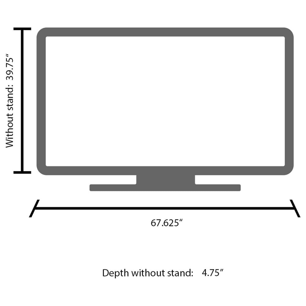 Furrion Aurora 75" Partial-Sun Premier 4K LED - Outdoor Smart TV with Full Motion Mount in Black, , large