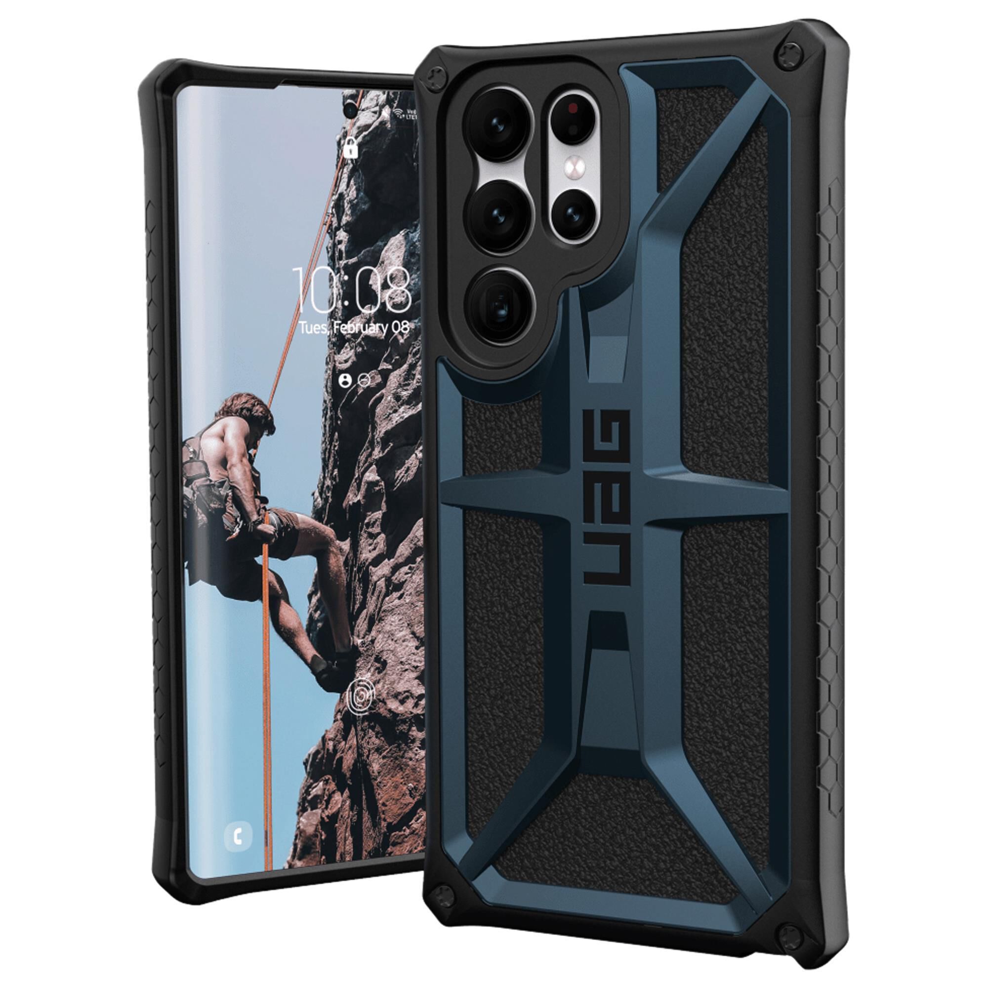 UAG Monarch Case for Samsung Galaxy S22 Ultra in Mallard NFM