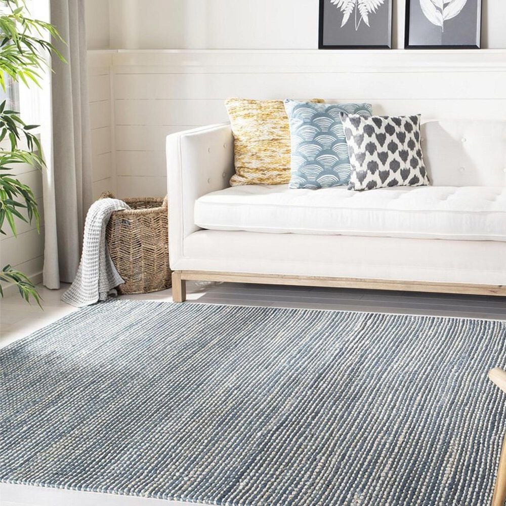 Safavieh Marbella 8&#39; x 10&#39; Blue and Ivory Area Rug, , large