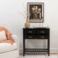 Linon Home Decor Blume 4-Drawer Console in Antique Black, , large